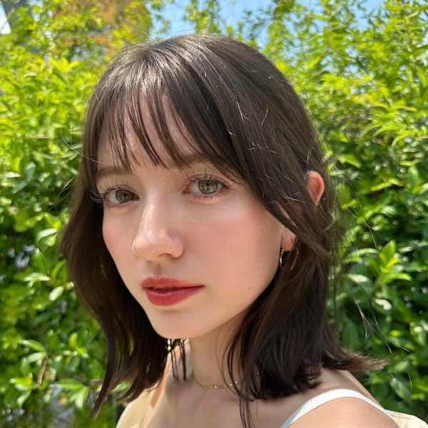 髪質改善グレージュアッシュボブ美髪*Zina西新