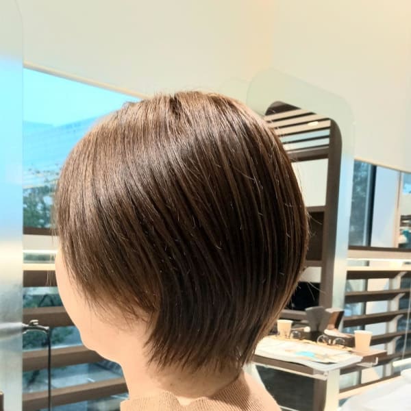 【YAMATO】東京/丸の内/大人ショート/大人ボブ/耳かけ|M KOZO hair 東京駅PCP丸の内店