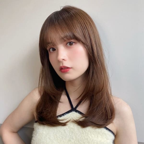 髪質改善小顔みせ顔周りレイヤー美髪*Zina千早|全席個室美容室 Zina 千早 髪質改善&トリートメント