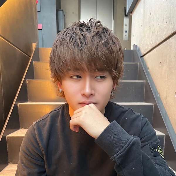 髪質改善ニュアンスパーママッシュウルフ*Zina千葉