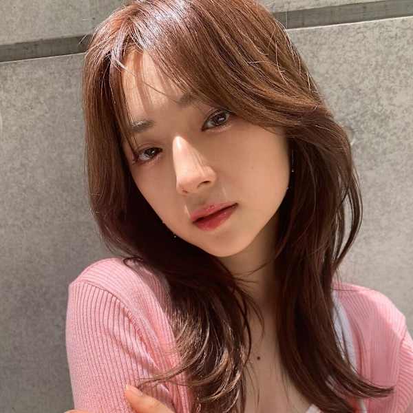 髪質改善顔回りレイヤーウェットセミディ*Zina川崎