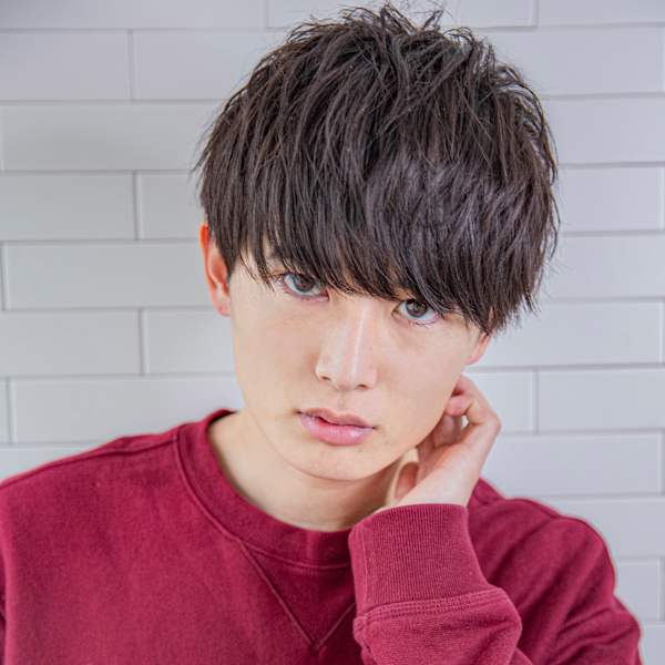 【小久保style】メンズカットツーブロックツイストウルフ|CITY