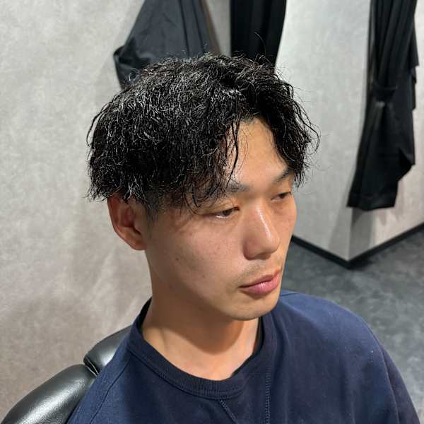 ツイストスパイラル×センターパート