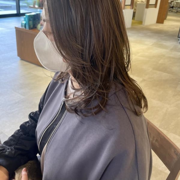 大人女性 レイヤーカット×デジタルパーマ☆小林|SARA Beauty Sight 志免店