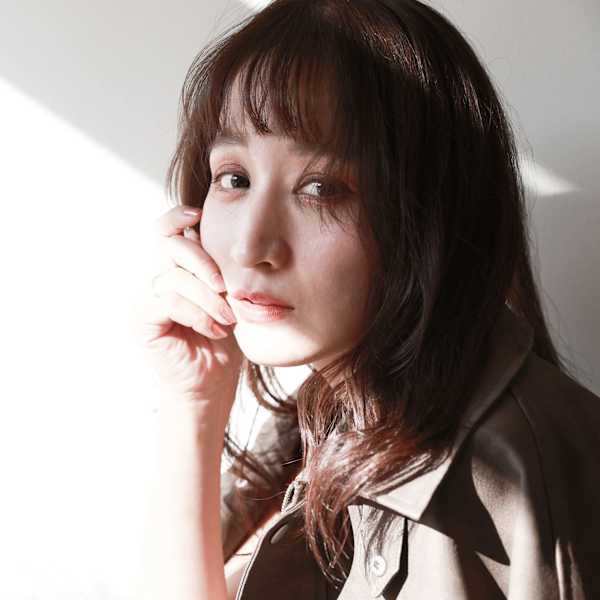 似合わせカット　レイヤーロング　斜めバング デジタルパーマ|JENNIE by Menon