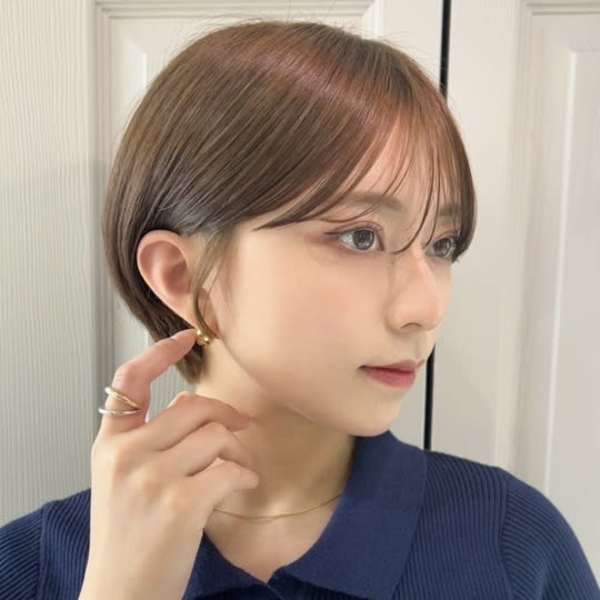 髪質改善アッシュオリーブショート美髪*Zina船橋南口