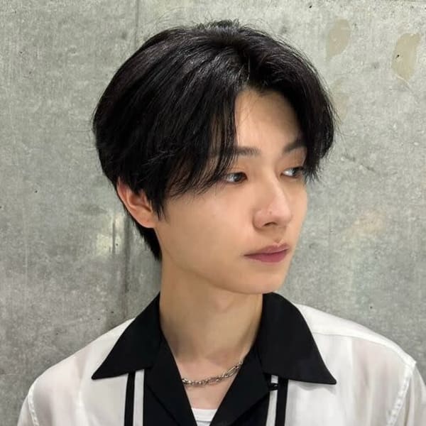 髪質改善センターパートマッシュ美髪*Zina南草津|全席個室美容室 Zina 南草津 髪質改善＆トリートメント【ジーナ】