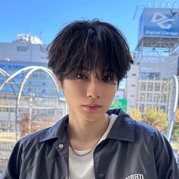 髪質改善ネイビーグレーマッシュ美髪*Zina南草津|全席個室美容室 Zina 南草津 髪質改善＆トリートメント【ジーナ】