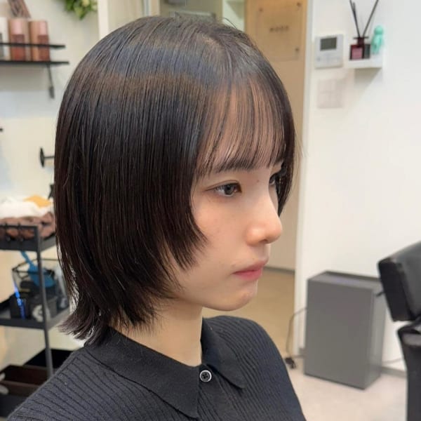 個性派/レイヤーボブ/顔まわりレイヤー/レイヤーウルフ