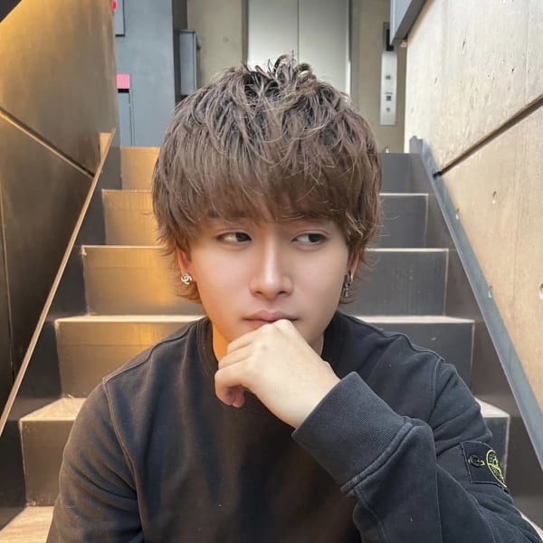 髪質改善ニュアンスパーママッシュウルフ*Zina横浜|全席個室美容室 Zina 横浜 髪質改善&トリートメント【ジーナ】