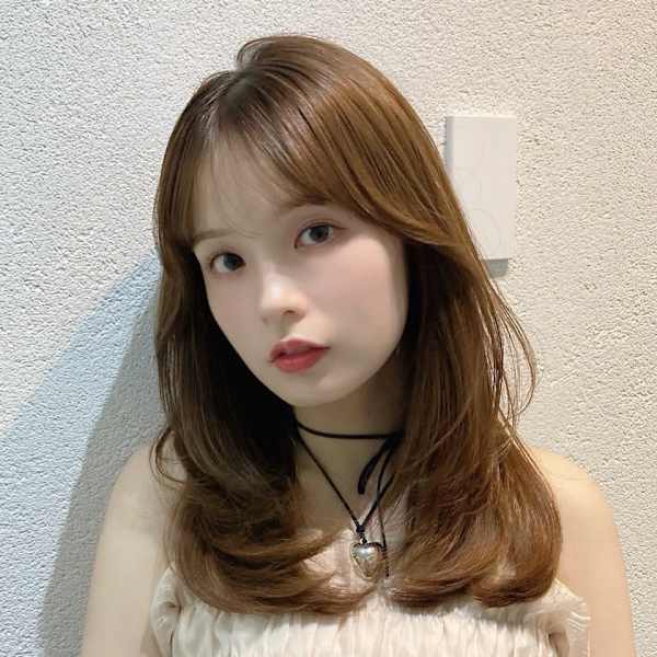 髪質改善小顔くすみベージュミディ美髪*Zina本八幡