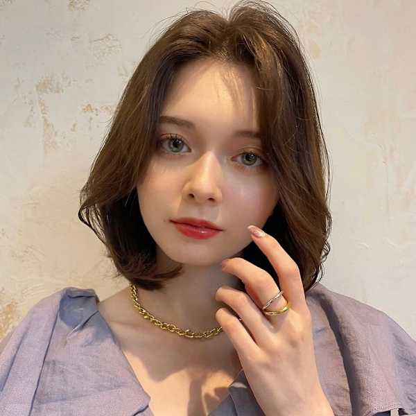 髪質改善前髪なしレイヤーカットボブ美髪*Zina本八幡