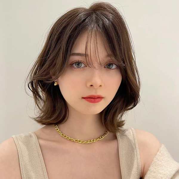 髪質改善くびレイヤー外はねボブ美髪*Zina本八幡