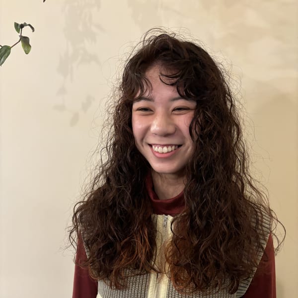 デジタルパーマでスパイラル