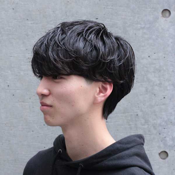 ナチュラルマッシュパーマ
