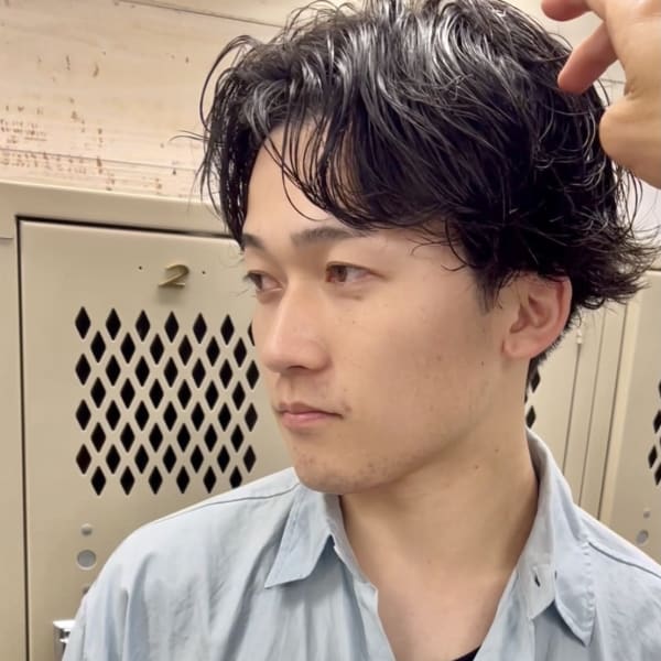 kos/二子玉川駅/メンズ/パーマ/30代/40代　|kos