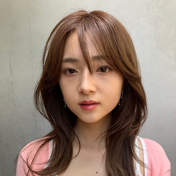 髪質改善ニュアンスカラーくびレイヤーカット*Zina銀座