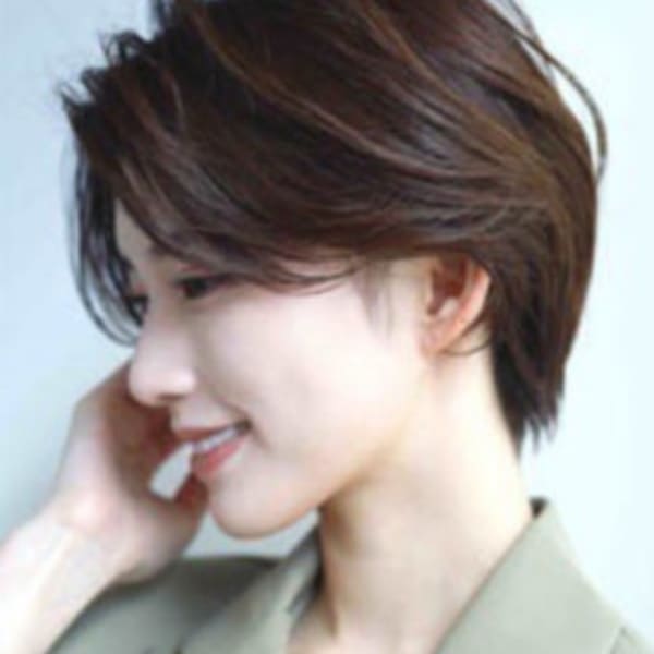 ショート/ボブ/外はね/ショートボブ/薬院