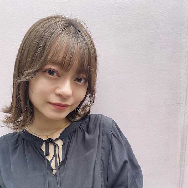 髪質改善外はね顔回りレイヤーカットボブ*Zina札幌