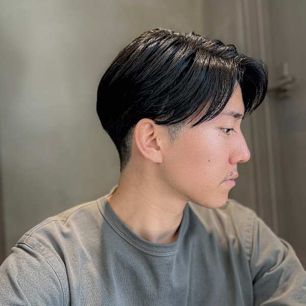 【吉田智哉】ビジネスショート、ニュアンスパーマ
