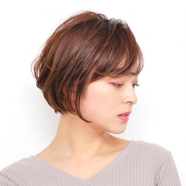 20代30代40代/ひし形グラデーションボブ/清澄白河