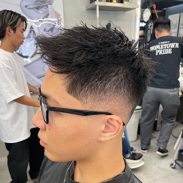 ミドルフェードアップバング|DAMDEE TOKYO 北千住店