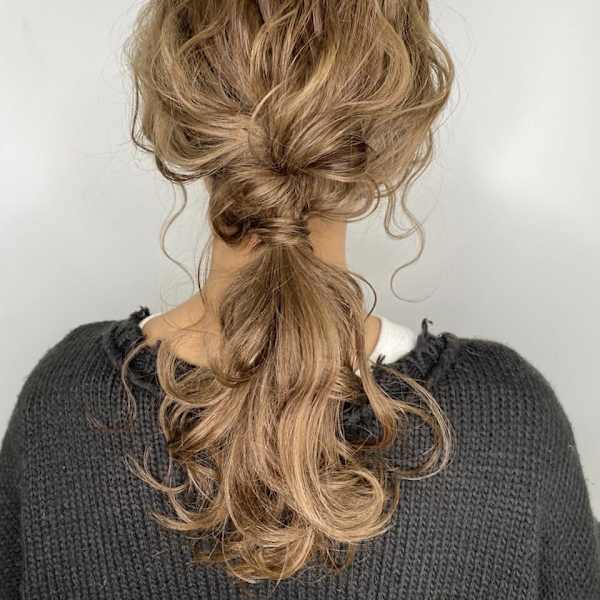 【SOURCE】ポニーテールアレンジ