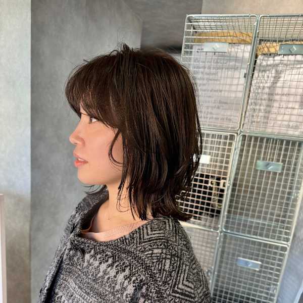 KUsU(クス)×ボブレイヤー×アッシュベージュ|KUsU