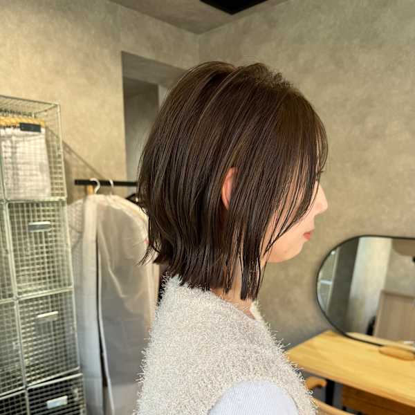 KUsU(クス)×ボブレイヤー×アッシュブラウン|KUsU