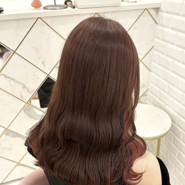 ピンクブラウン×インナーピンク*まゆ