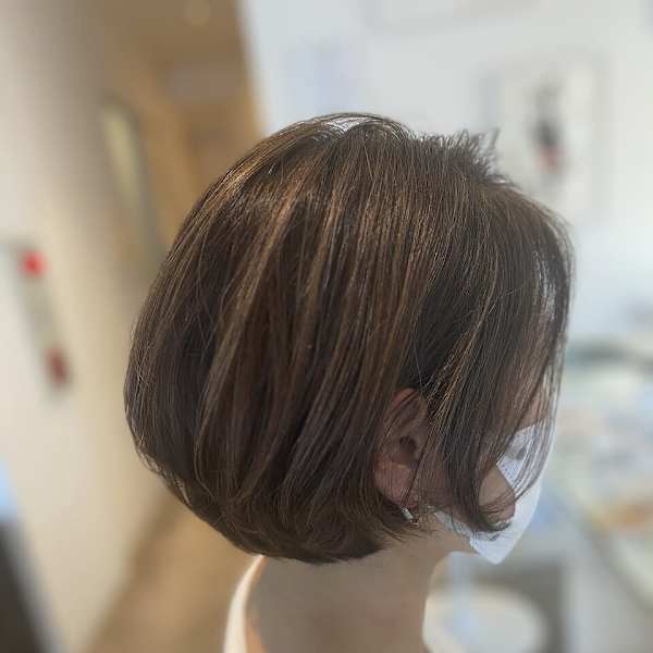 ハイライト/ベージュカラー/ボブ|カラー専門店 color lover 自由が丘