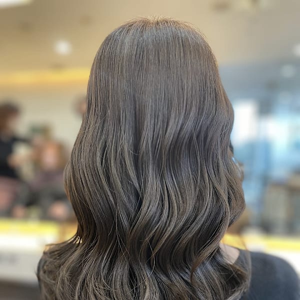 艶髪/ゆる巻き/チョコレートブラウン|カラー専門店 color lover 自由が丘