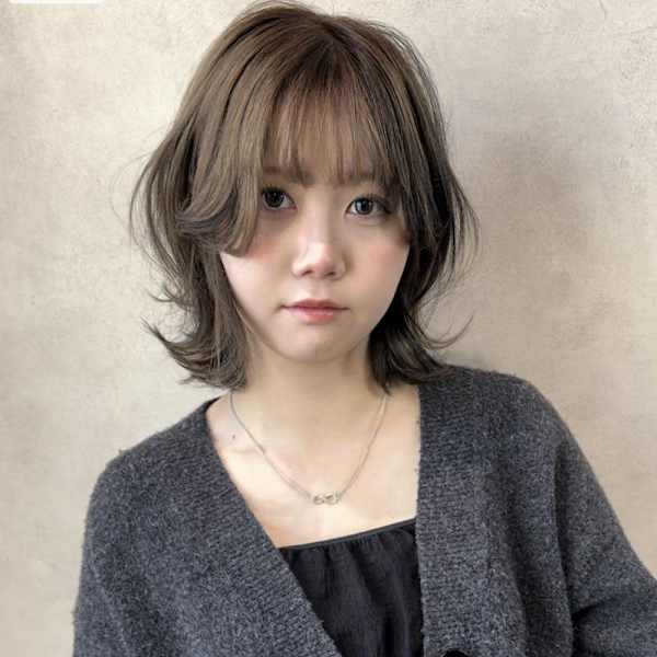 デザインカラー&ボブルフ&似合わせカット♪