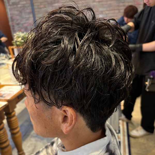 メンズカット/パーマスタイル/無造作パーマ/大人パーマ|GOOD NEIGHBORS 水戸