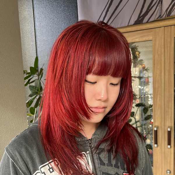 ボルドーにザクザクレイヤー!