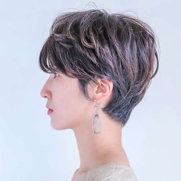 ハンサムベリーショートヘア