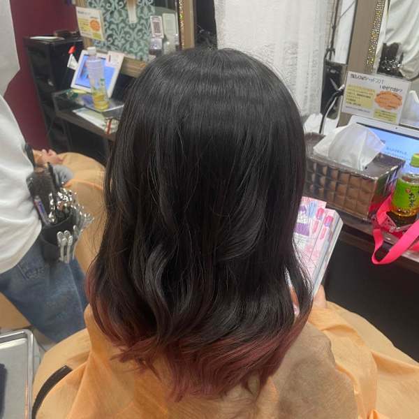 ピンクエンドカラー【錦糸町北口】ayaka