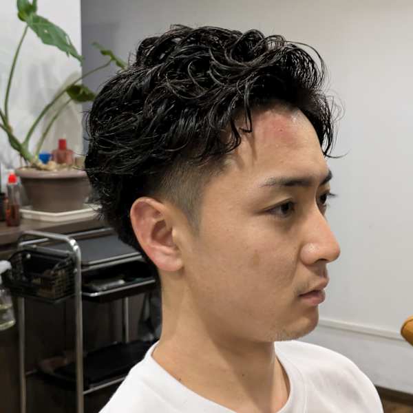 スパイラルパーマ