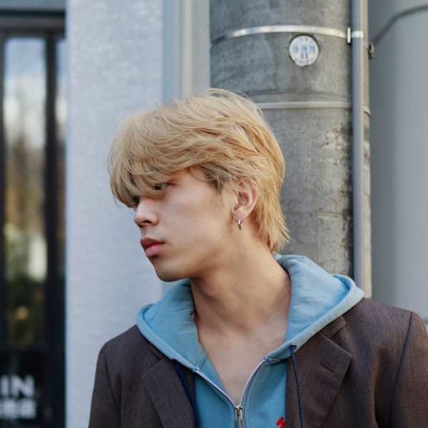 メンズブリーチ ブロンドカラー