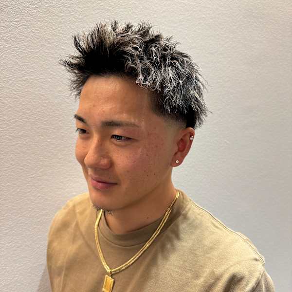 ホワイトメッシュツイスト