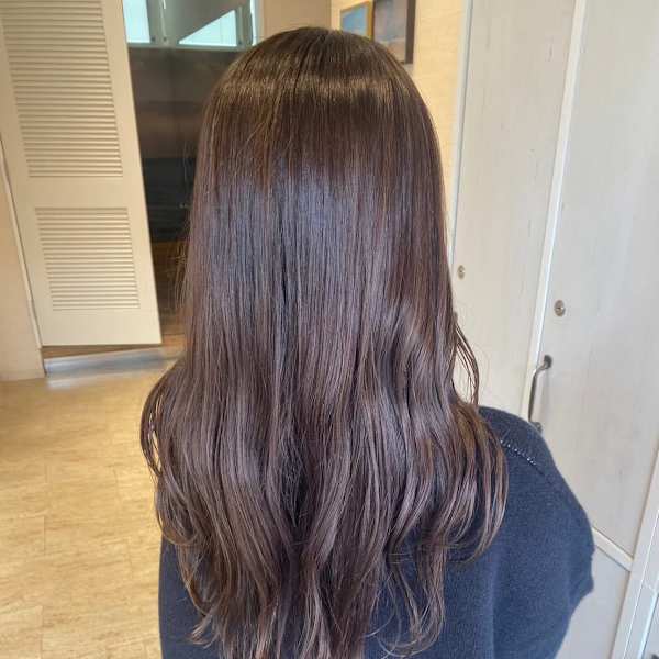 髪質改善/オージュア/柔らかブラウン/艶ロング|TRIBECA smart salon