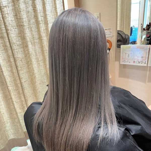デザインカラー/ケアブリーチ/シルバーアッシュ|TRIBECA smart salon