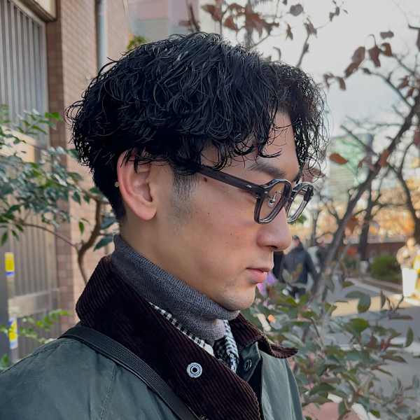 kisai 岬 メンズパーマ縦落ち波巻きスパイラルパーマ|Kisai Buzz