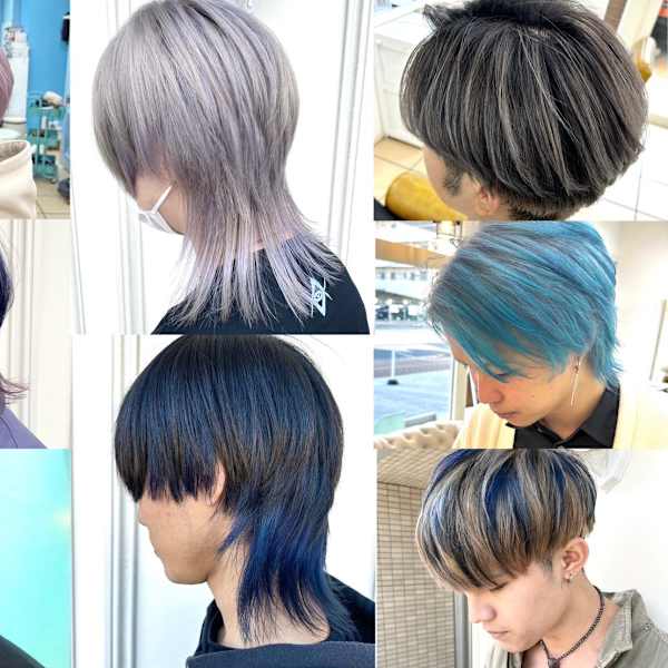 メンズダブルカラー