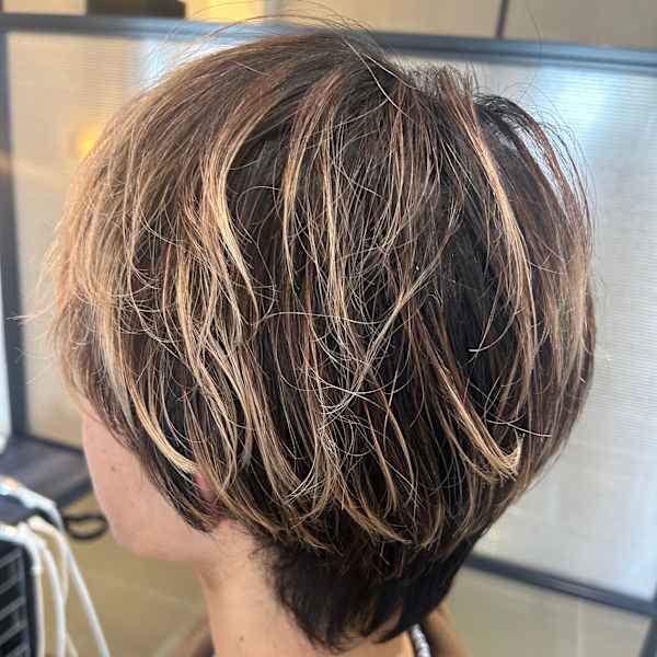 ショートマッシュウルフ