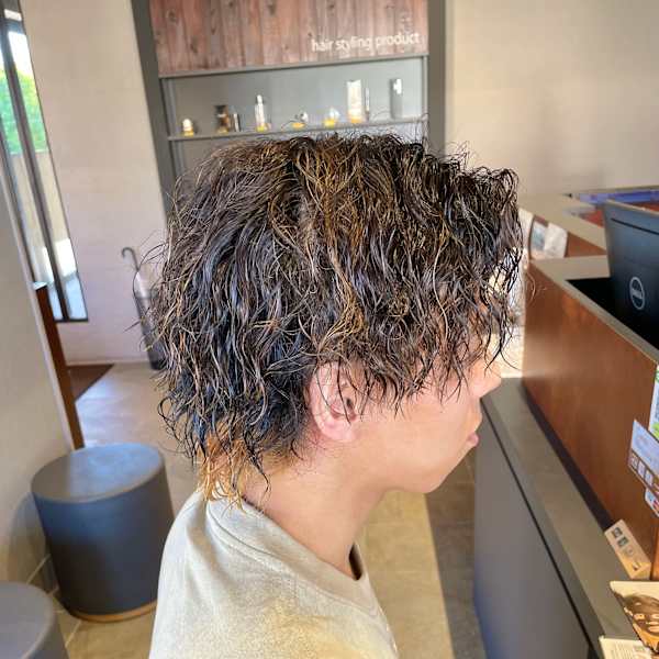 メンズパーマ/ツイストスパイラルパーマ/ツイストパーマ