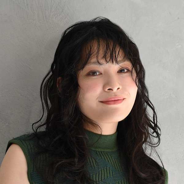 くせ毛風パーマスタイル