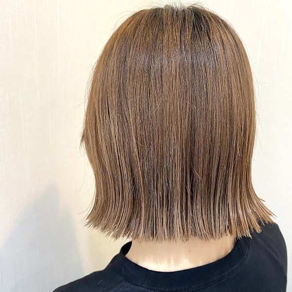 【切りっぱなしボブ】ヘイリーボブ/カジュアルスタイル|cloud hair 北仙台店