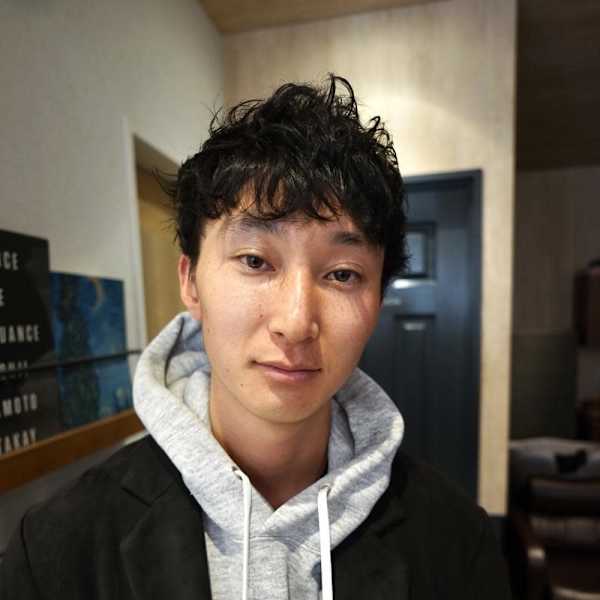 スパイキーショート/癖毛風style／平塚美容室