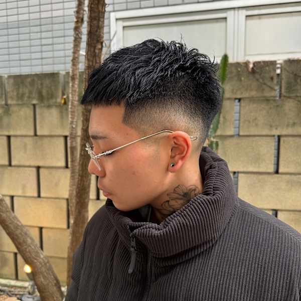 スキンフェード/パーマ/クロップ/バーバー/メンズサロン